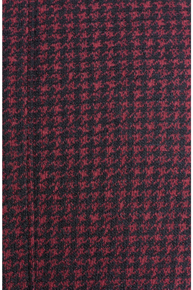 Houndstooth Wool Blend Sport Coat, Alternate, color, RED