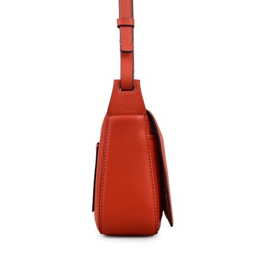 Radley Westwell Lane Small Flapover Crossbody Bag In Orange