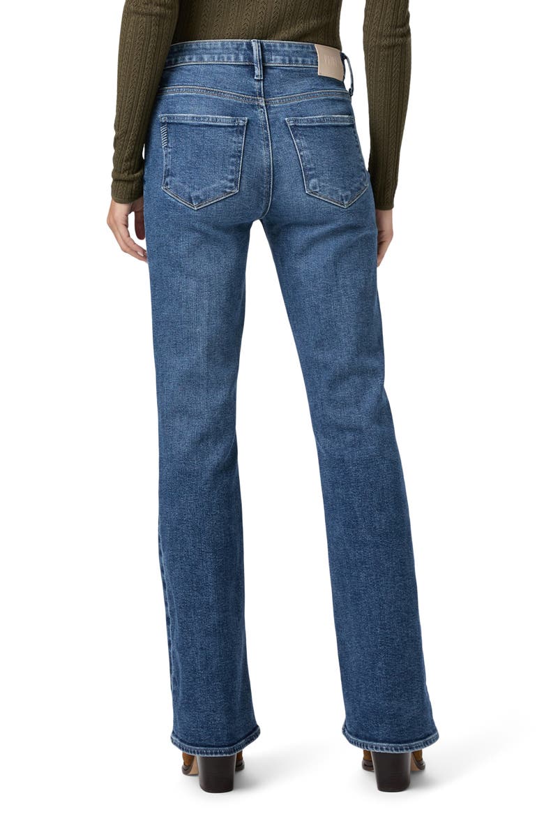 PAIGE Laurel Canyon High Waist Bootcut Jeans, Alternate, color, Hackney