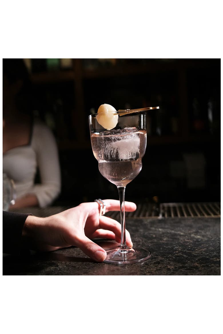 Backdoor '20s 10.75 oz. Cocktail/Dessert Stems, Set of 4, Alternate, color, CLEAR