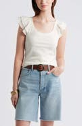 Treasure & Bond Rib Flutter Tank