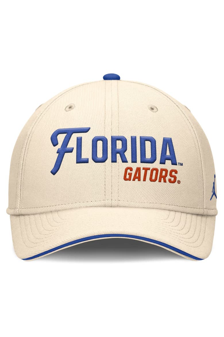 Men's Jordan Brand Natural Florida Gators 2026 Primetime Swooshflex Hat, Alternate, color, Natural