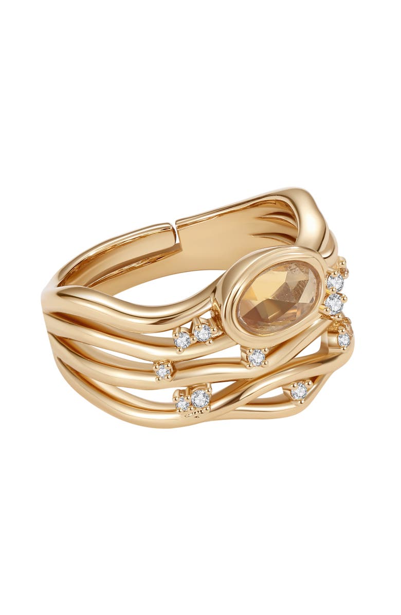 RETRO CHIC Twilight Ring, Alternate, color, Gold