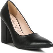 LONDON RAG Zhuri Pointed Toe Pump