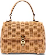 Frances Valentine Bunny Basket Wicker Handbag
