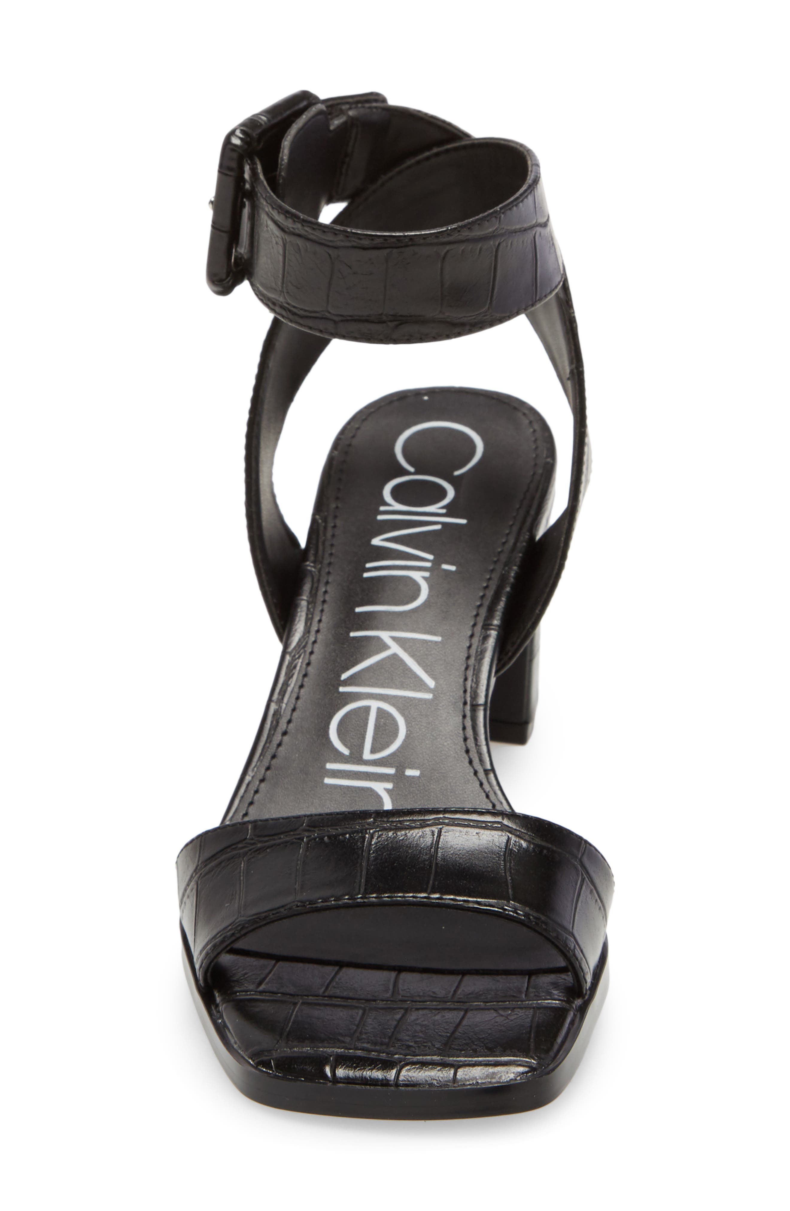 Calvin Klein Damita Ankle Strap Sandal, Alternate, color, 
