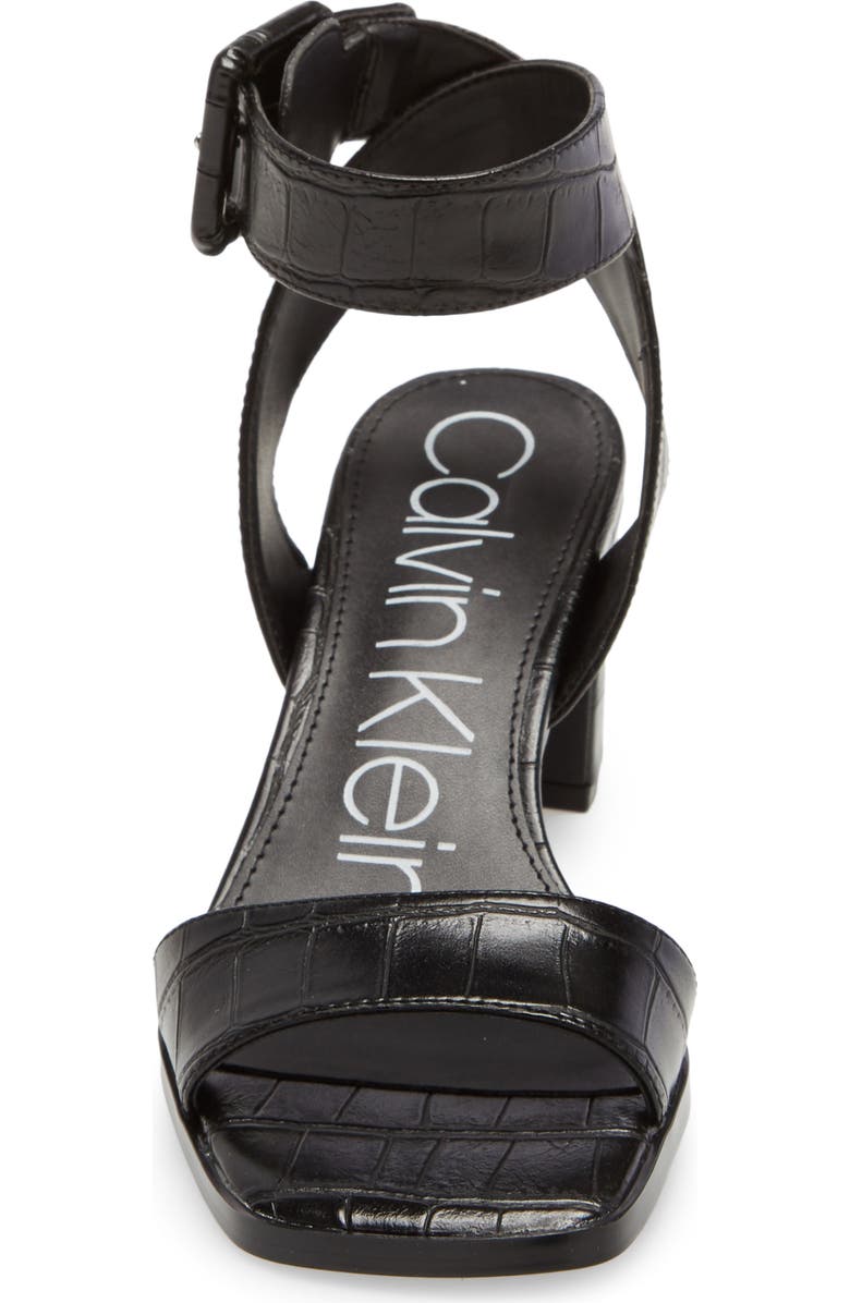 Calvin Klein Damita Ankle Strap Sandal, Alternate, color,