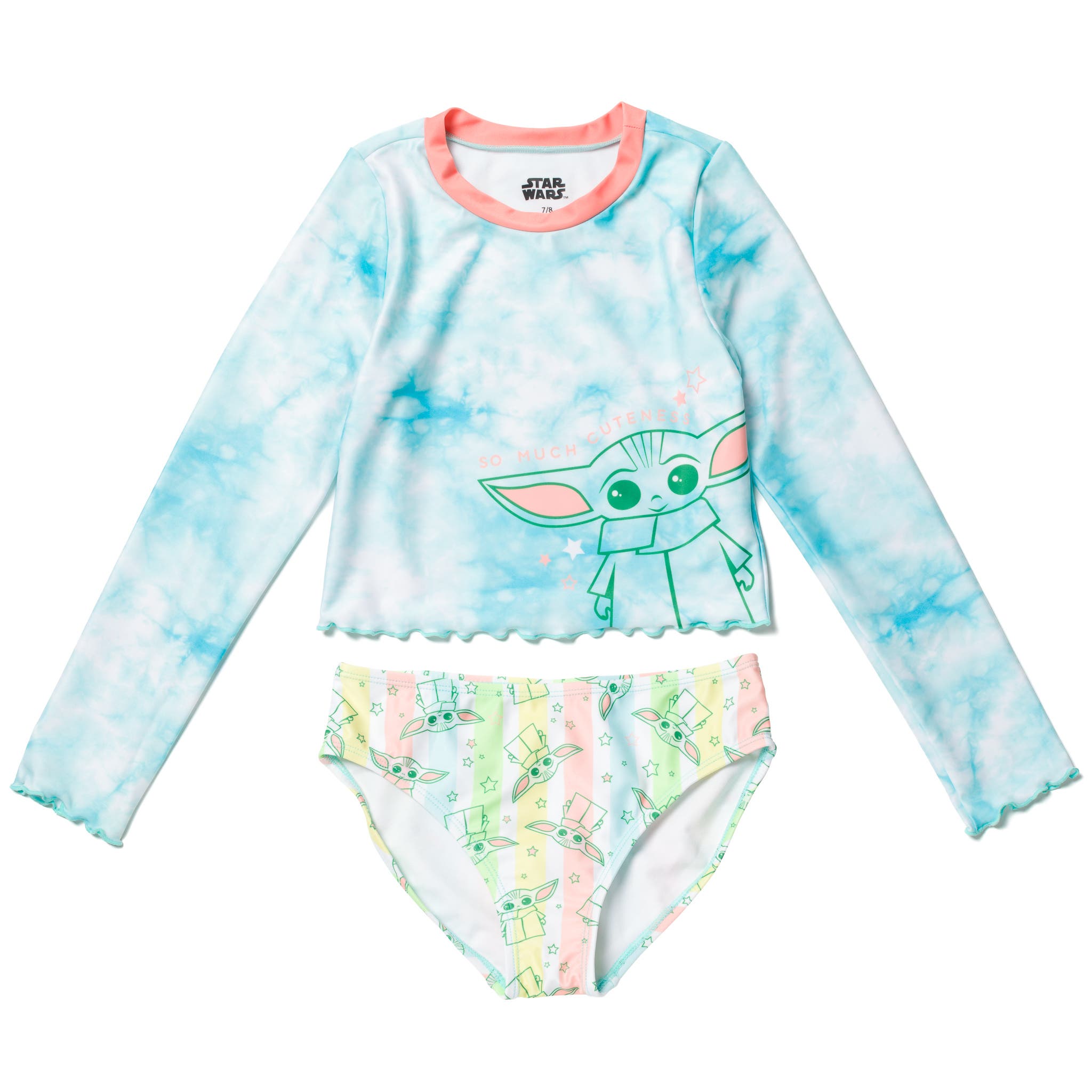 selected Grogu Blue Tie Dye