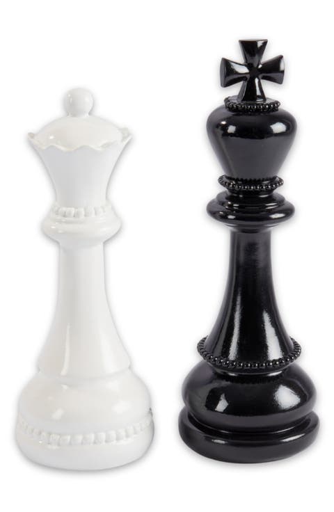The Gambit Set of 2 Bookends