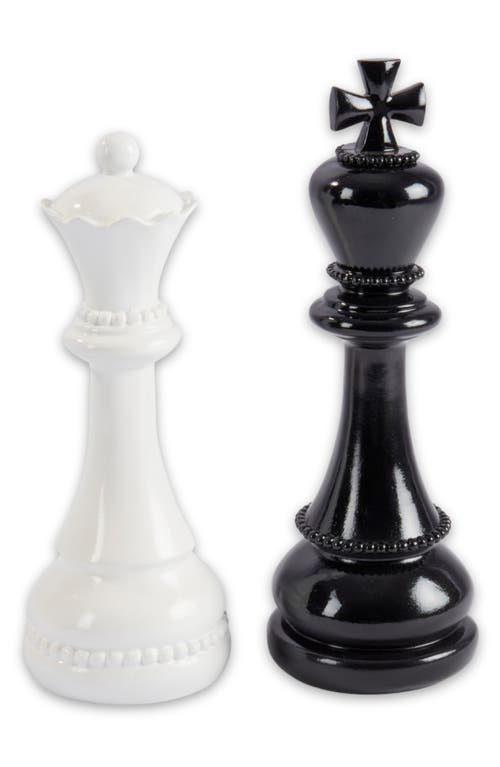 Bey-berk The Gambit Set Of 2 Bookends In Multi Color