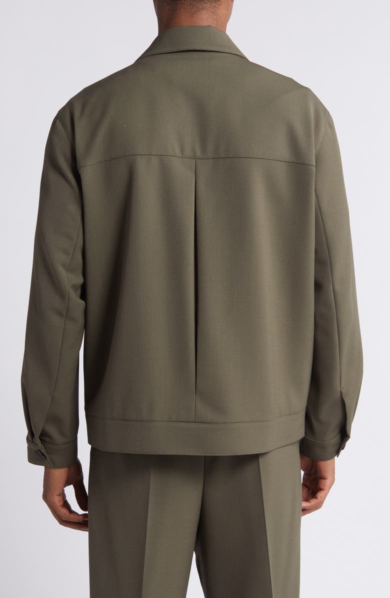 HUGO Julian Stretch Virgin Wool Blend Jacket, Alternate, color, 