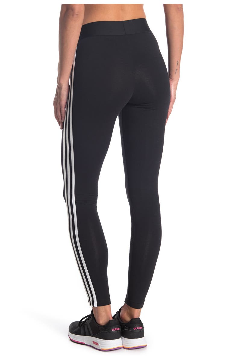 adidas Essentials 3-Stripes Leggings, Alternate, color, 