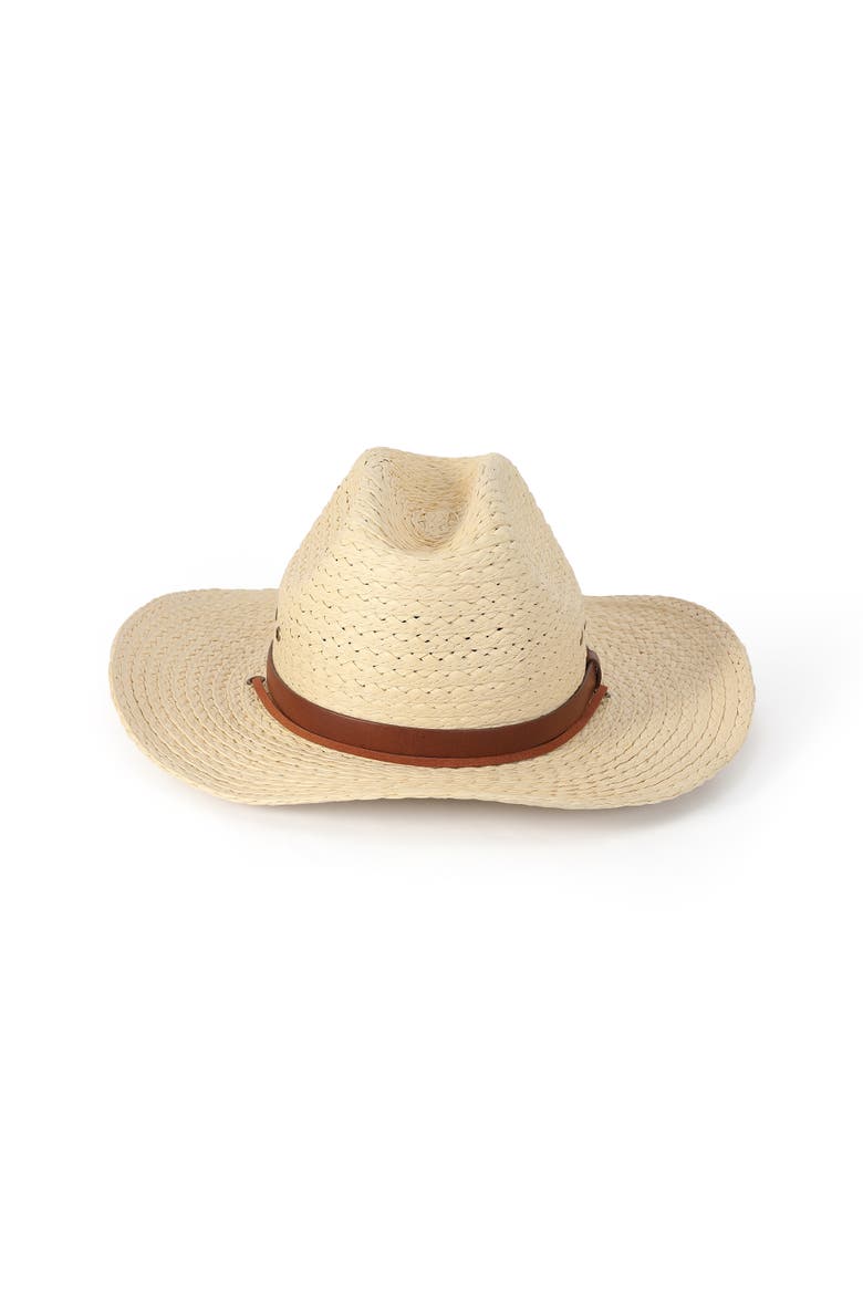 Kuna Men's Straw Hat, Main, color, Light Natural