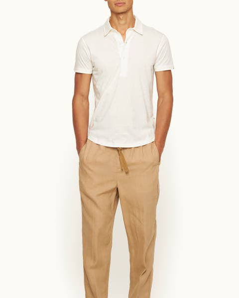 Sebastian Silk Tailored-Fit Polo Shirt