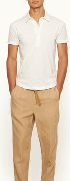 Orlebar Brown Sebastian Silk Tailored-Fit Polo Shirt