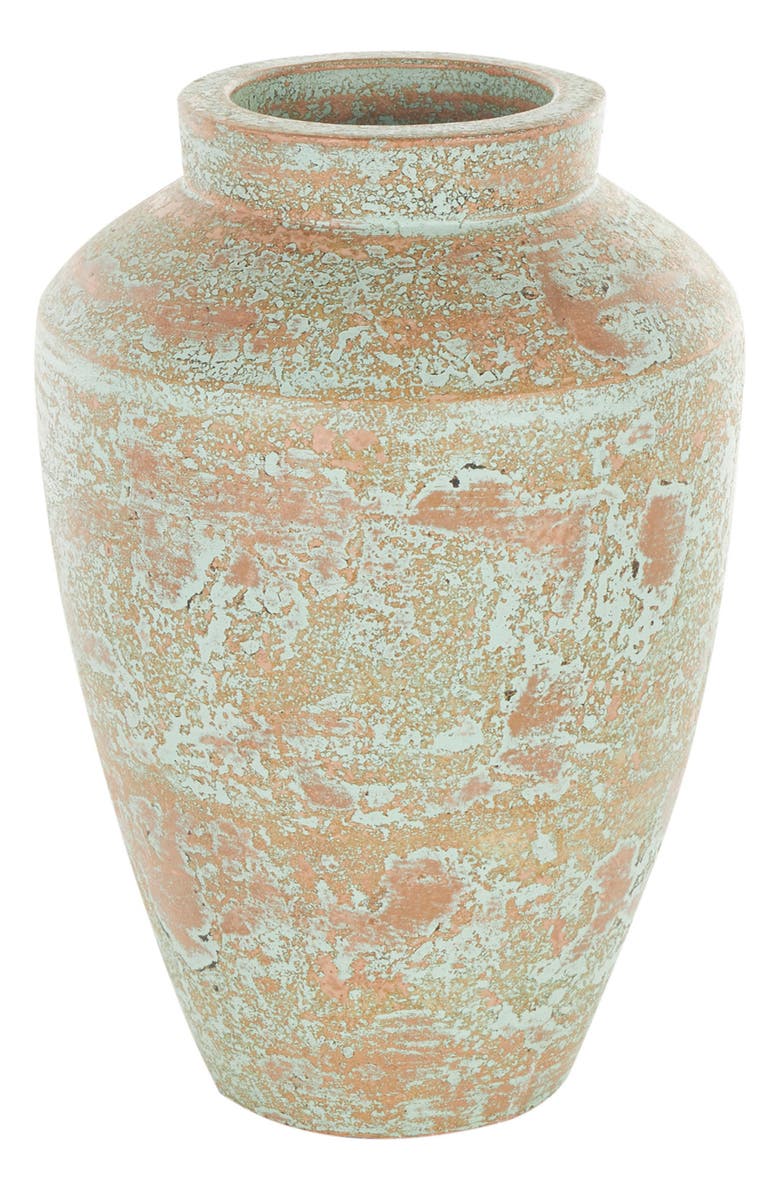 GINGER BIRCH STUDIO Ceramic Vase, Alternate, color, Brown