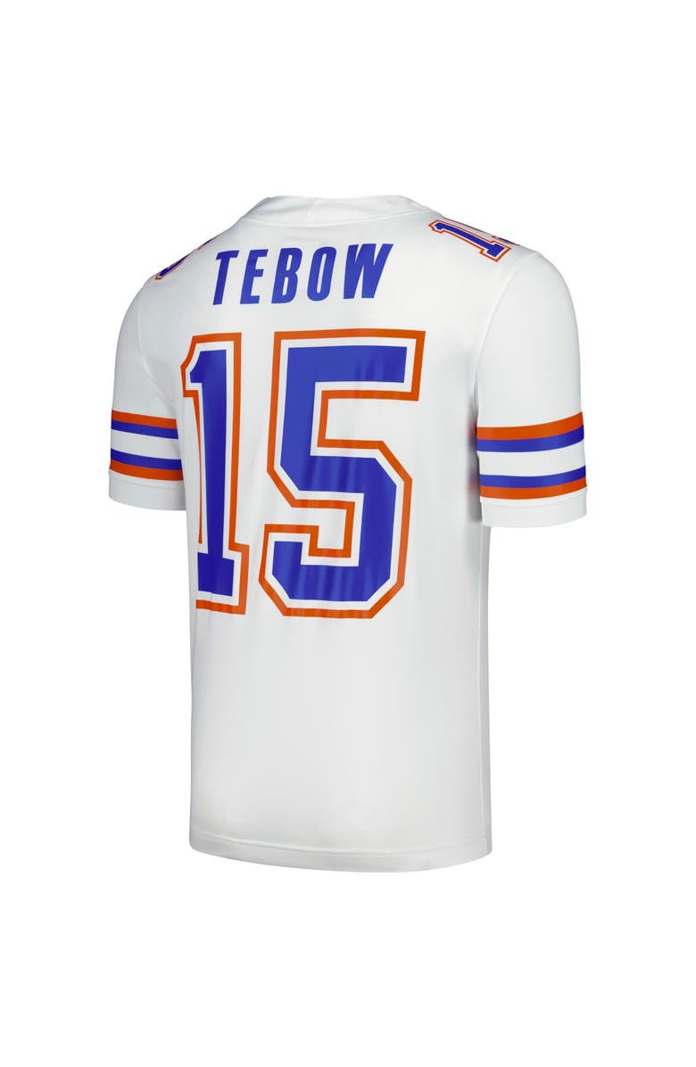 Jordan Brand Men's Jordan Brand Tim Tebow White Florida Gators Ring of Honor Untouchable Replica Jersey, Alternate, color, 