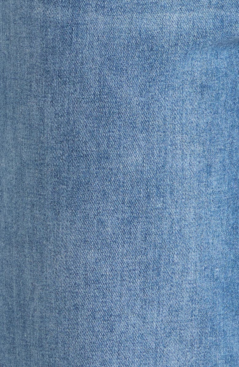 PAIGE Anessa Braided Pocket High Waist Ankle Wide Leg Jeans, Alternate, color, Encino