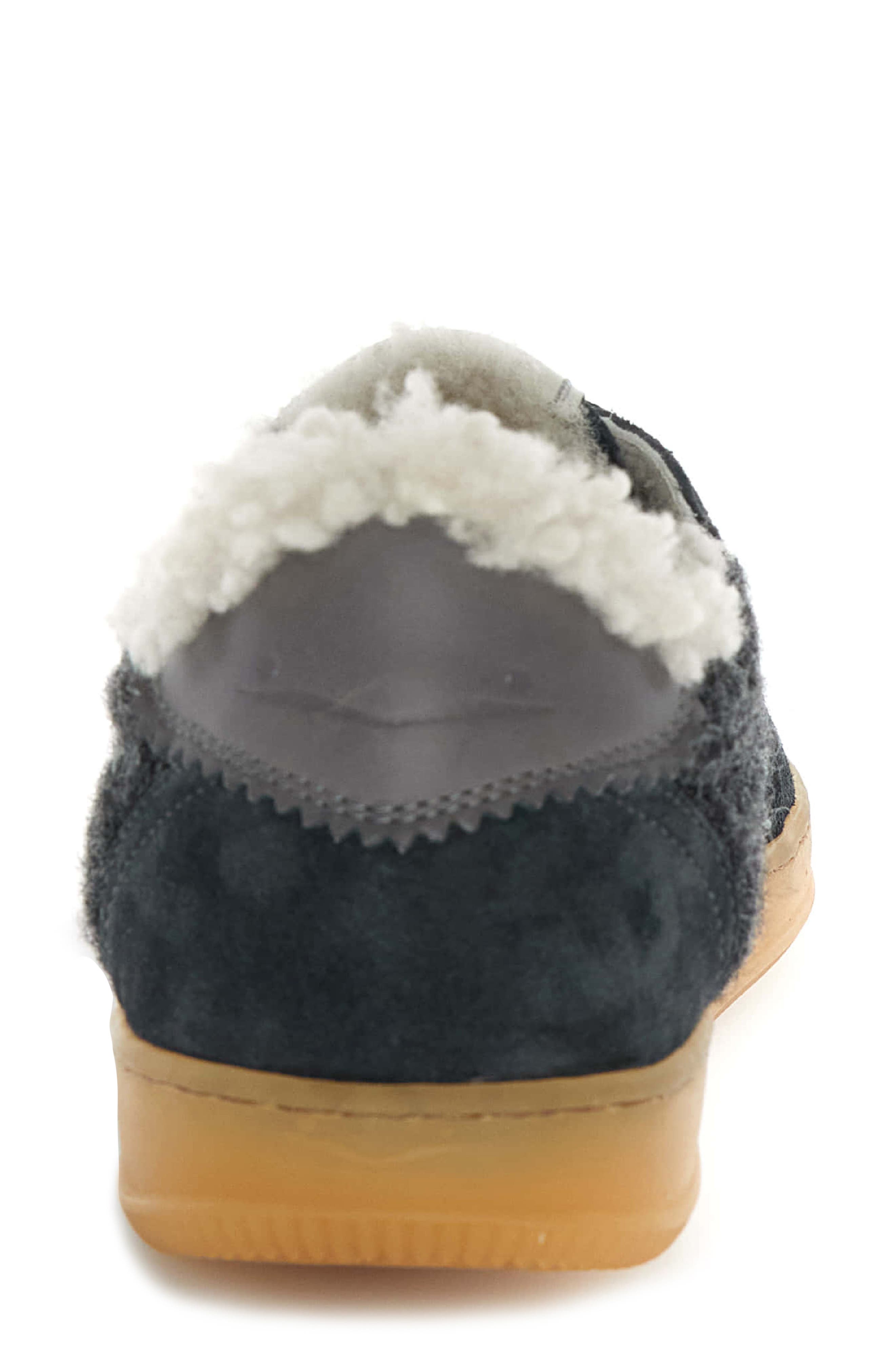 Olivia Court Wool Sneaker with Genuine Shearling Trim, Alternate, color, LIGHT/PASTEL GREY