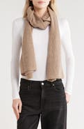 Portolano Cashmere Knit Wrap Scarf