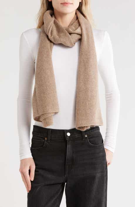 Portolano Cashmere Knit Wrap Scarf