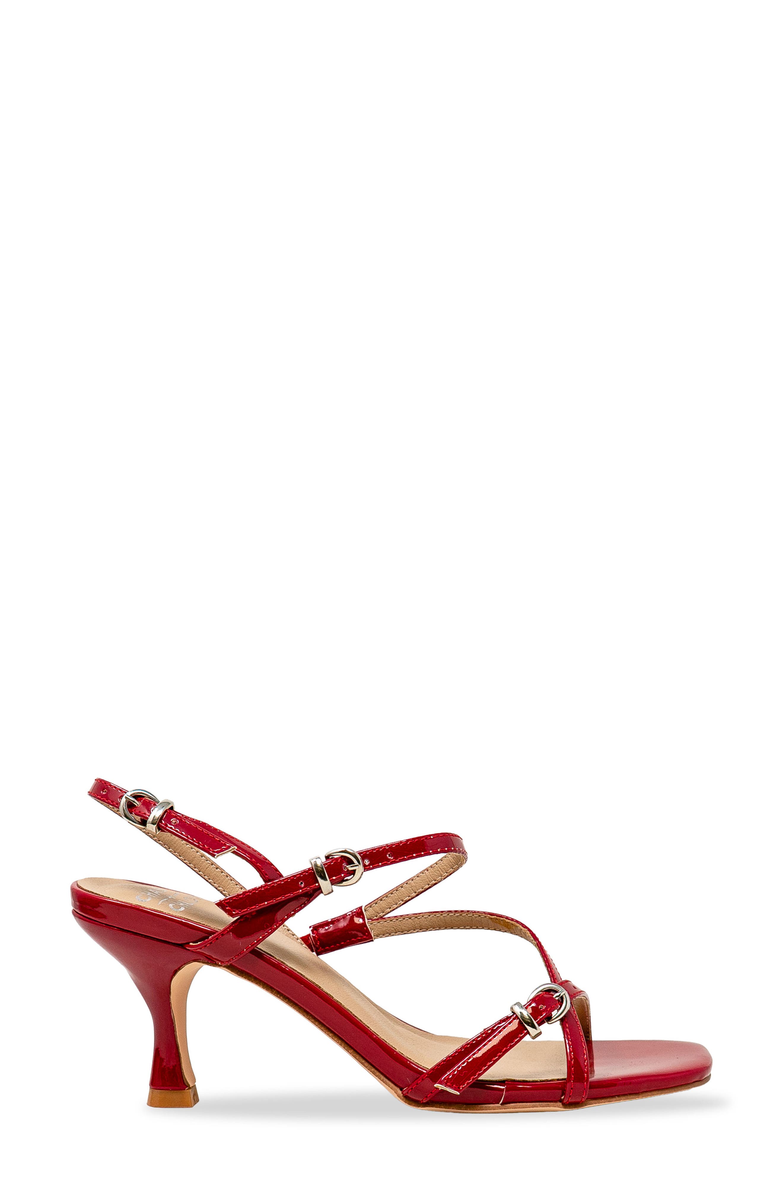 Jabari Slingback Sandal, Alternate, color, RED PATENT