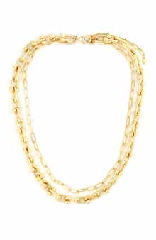 Panacea Layered Double Chain Necklace