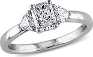 Julianna B. Diamond Radiant Heart 3-Stone Ring 14k