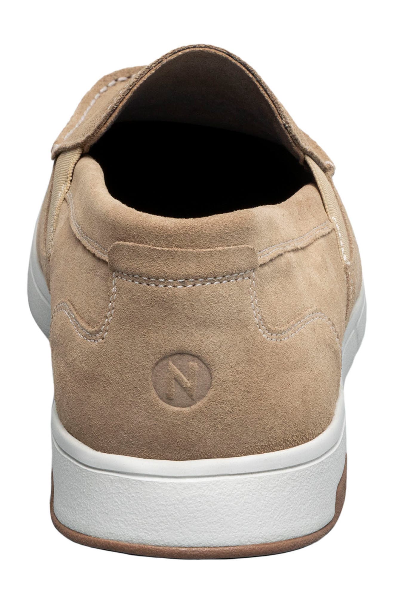 NUNN BUSH Luca Moc Toe Loafer, Alternate, color, Stone