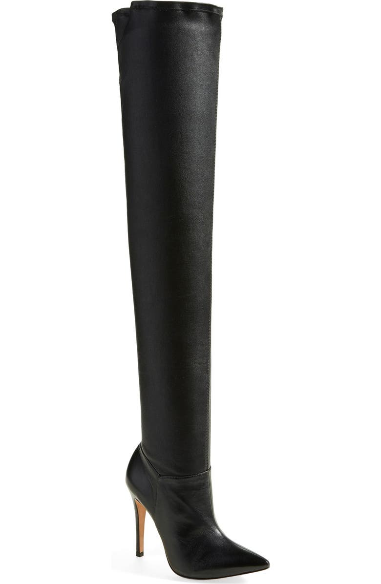 Alice + Olivia 'Dae' Over the Knee Boot, Main, color,