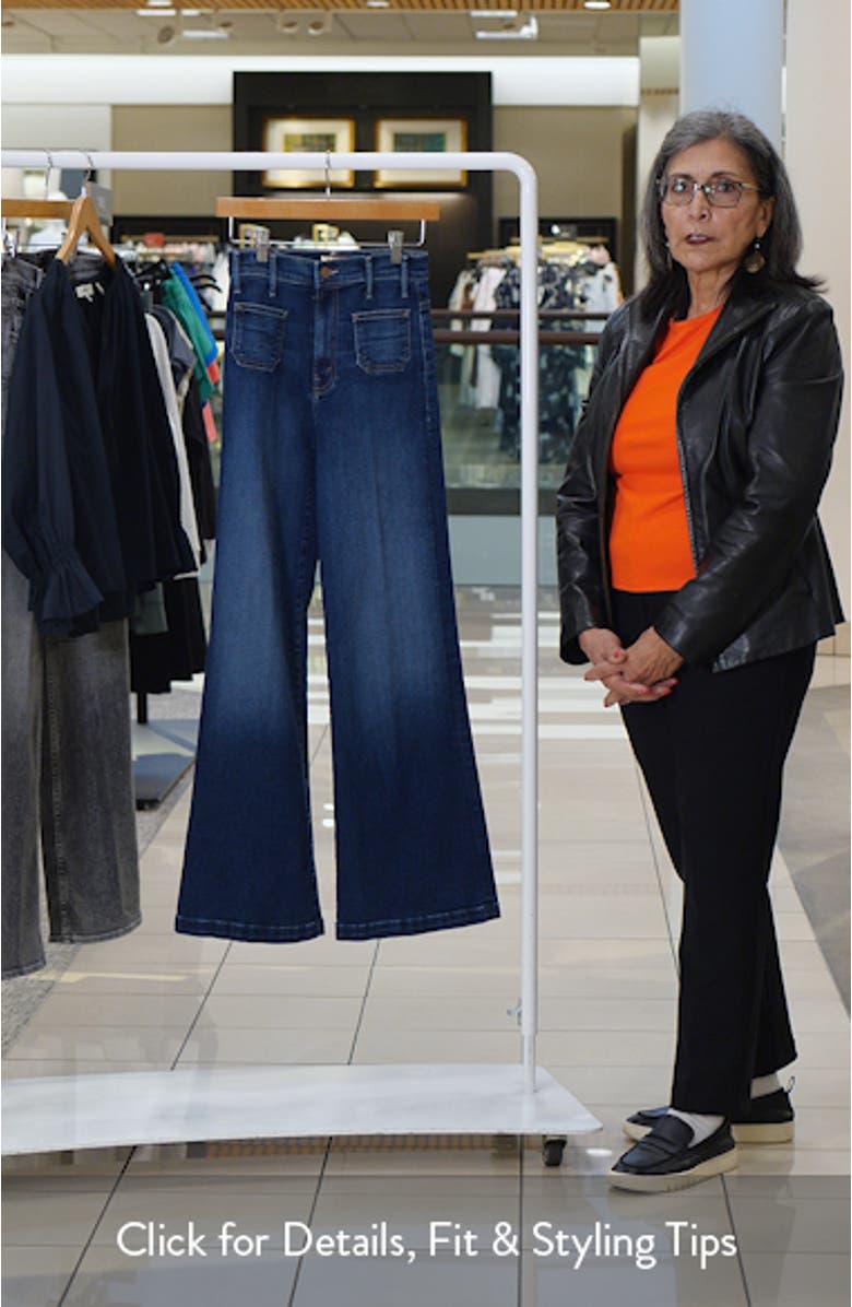 The Li'l Hustler Roller Sneak High Waist Wide Leg Jeans, sales video thumbnail