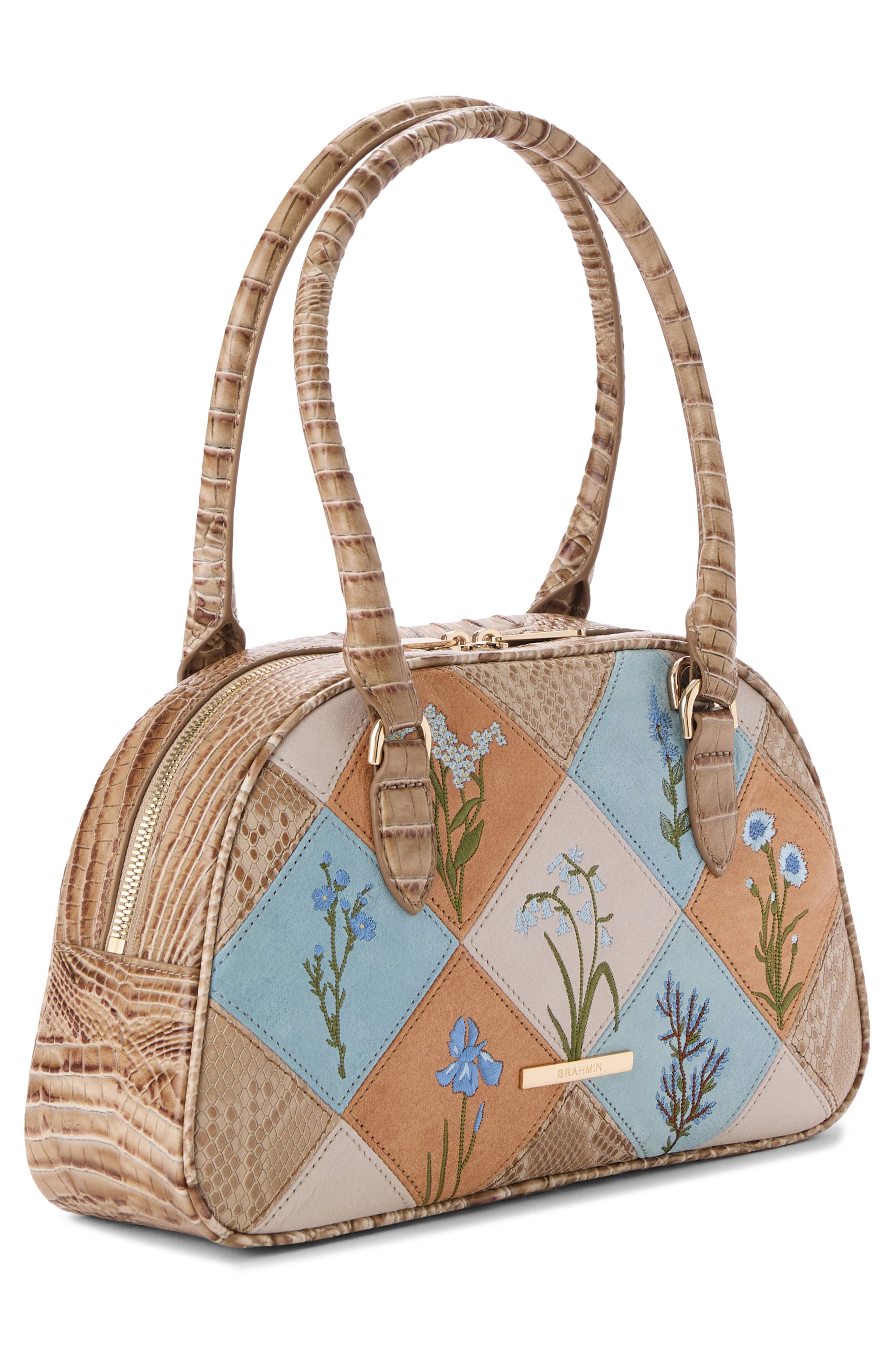 Женские сумки Brahmin Angie Leather Barrel Bag — фото 5