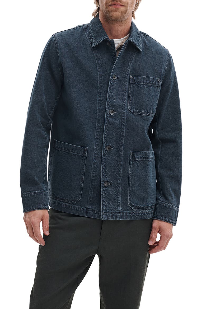 Evan Denim Chore Jacket, Main, color, MINNA