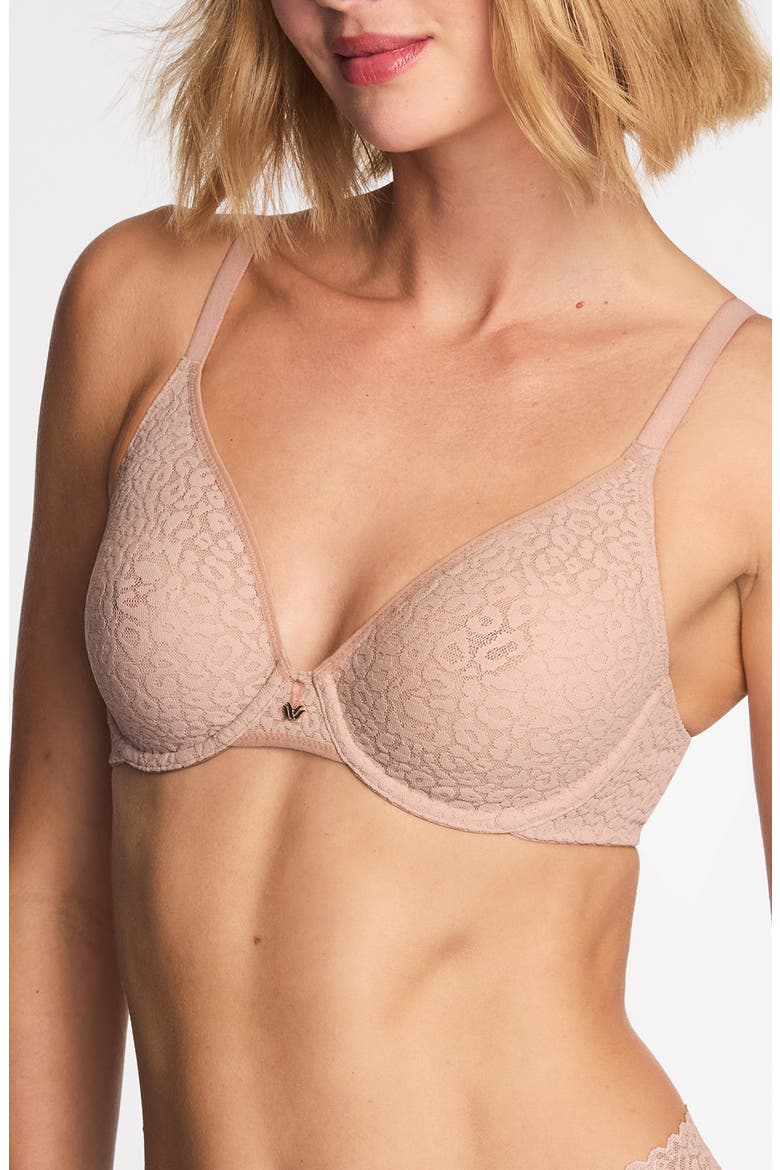 High Bar™ Unlined Underwire Plunge Bra, Alternate, color, ROEBUCK
