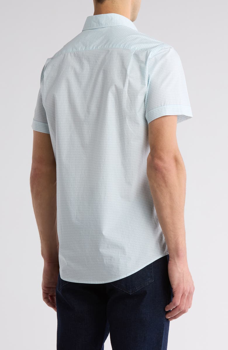 Rodd & Gunn Ness Street Short Sleeve Button-Up Shirt, Alternate, color, Mist