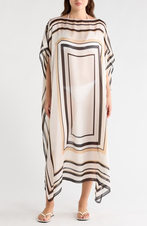 Square Striped Duster