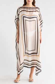 Square Striped Duster