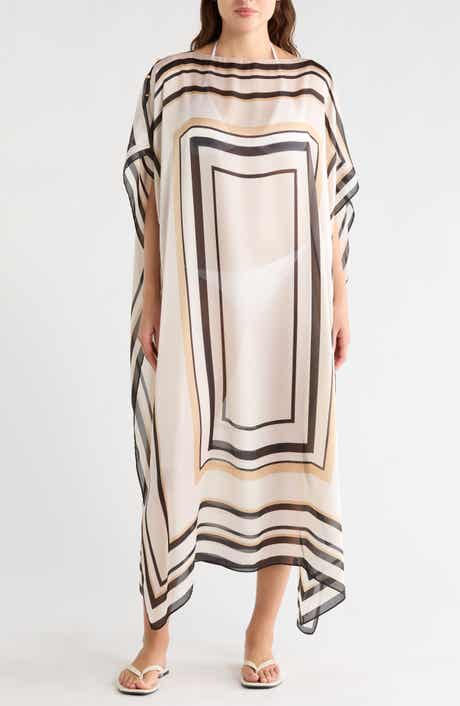 Square Striped Duster