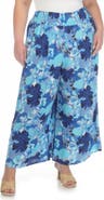BOHO ME Patterned Smocked Pull-On Pants