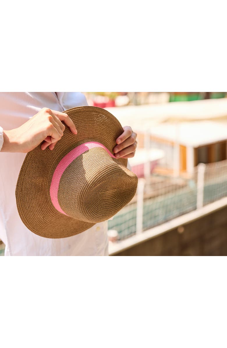 Lastelier PORTOFINO Hat Pink M, Alternate, color, Pink