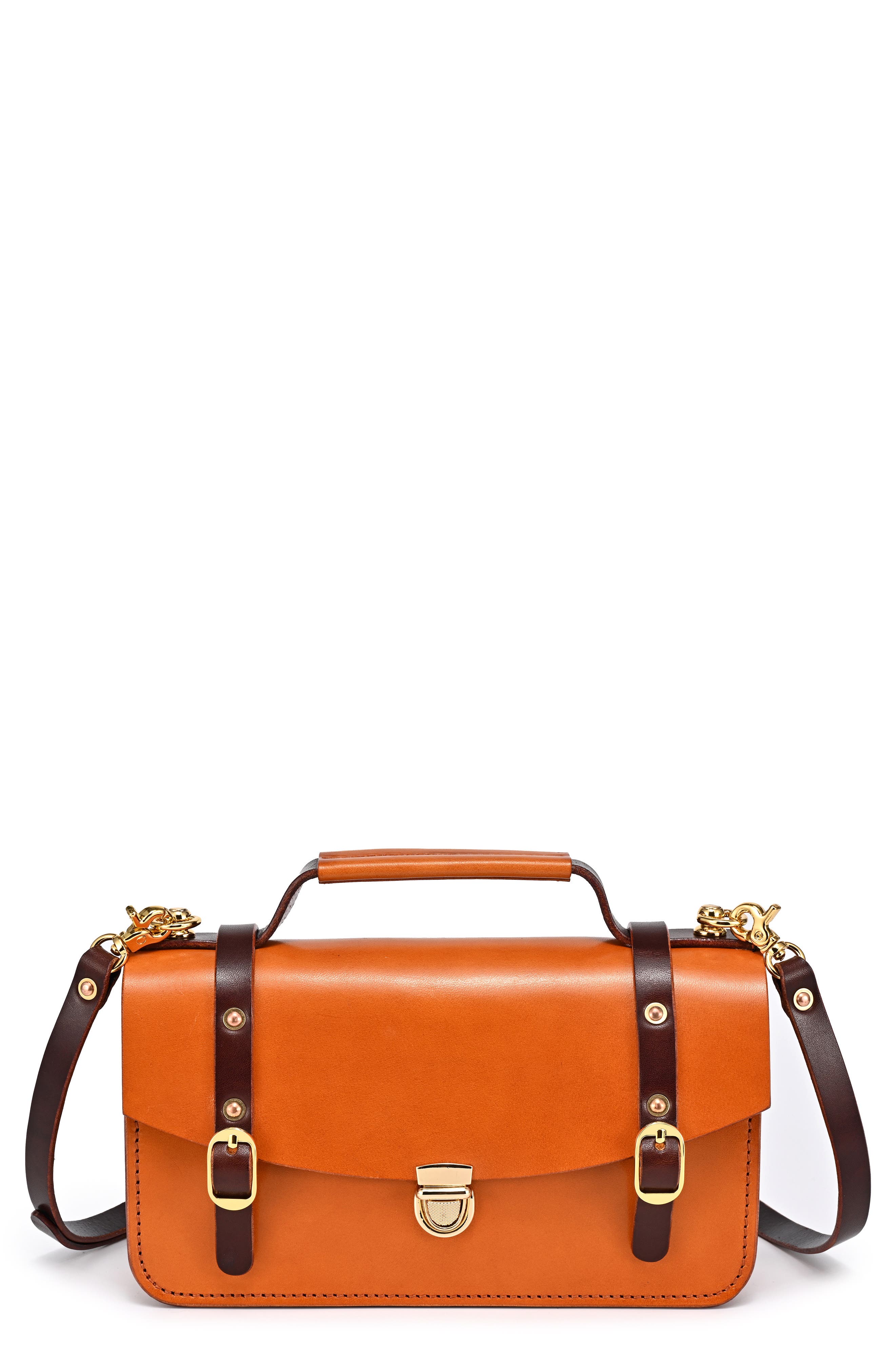 OLD TREND Leather Messenger Bag