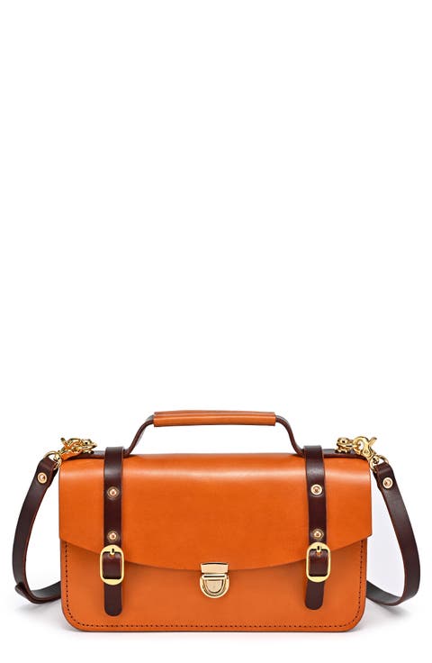 Leather Messenger Bag