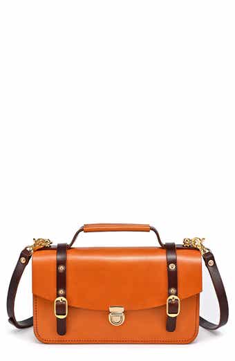 OLD TREND Leather Messenger Bag