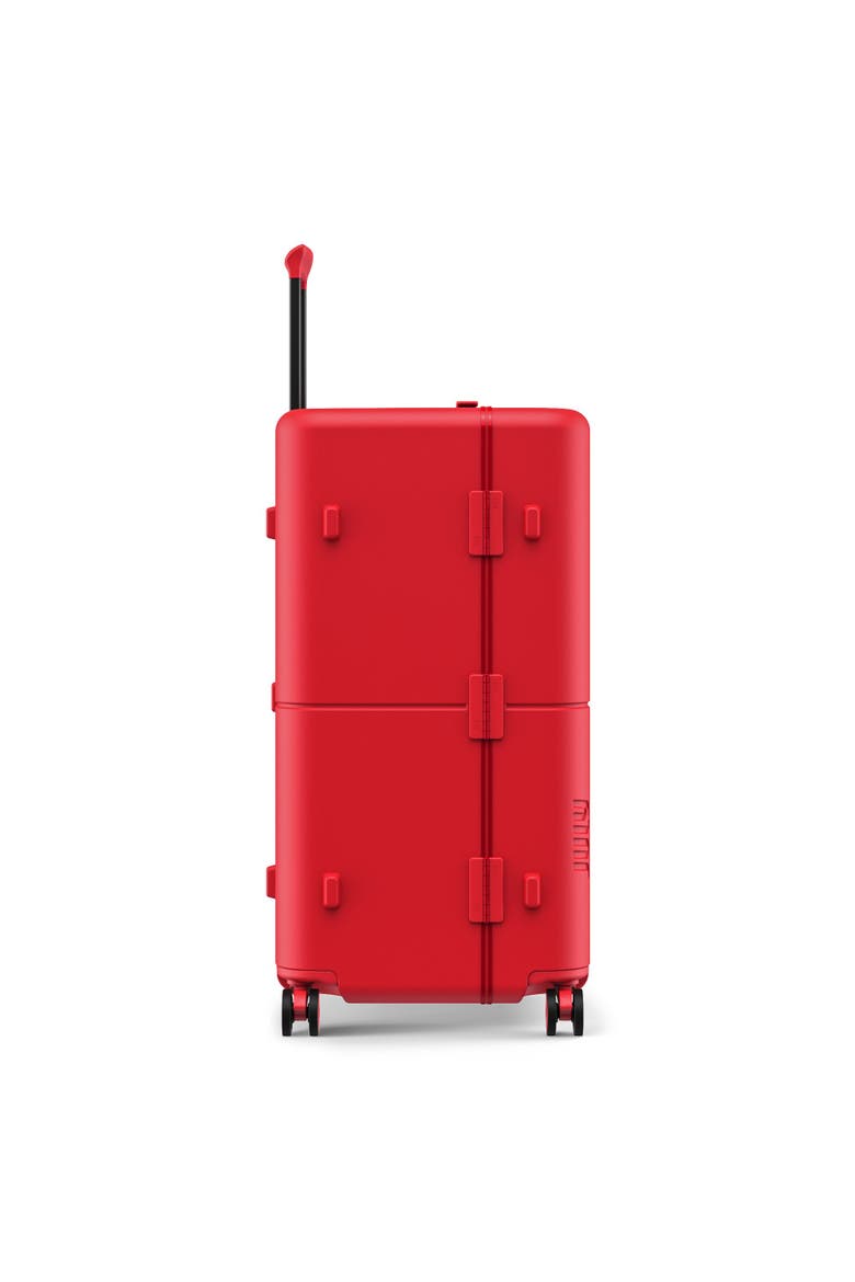 Checked Trunk, Alternate, color, Matte Cherry Red