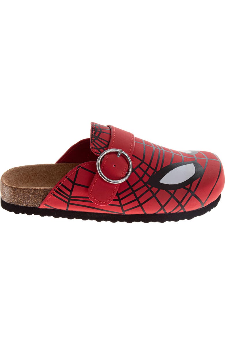 Spider-Man Clog Toddler Little Kid, Alternate, color, Red