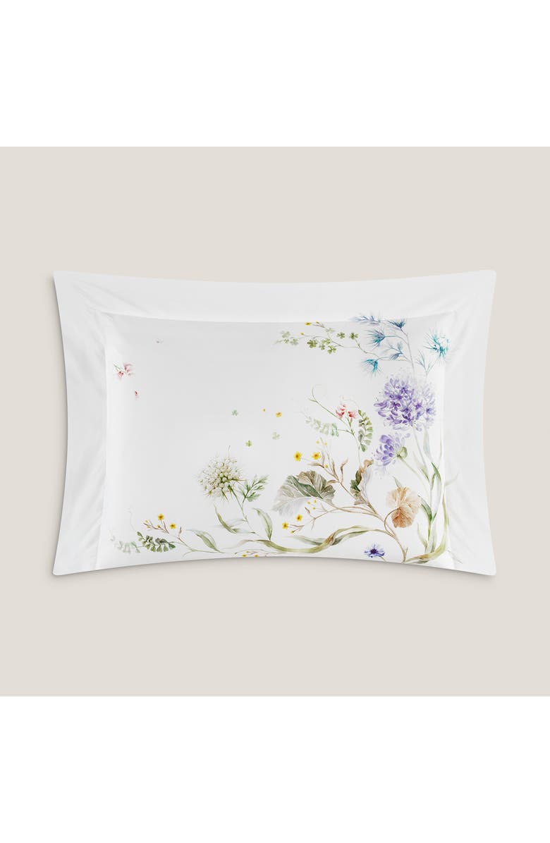 Togas Fleur pillowcase, Alternate, color, White