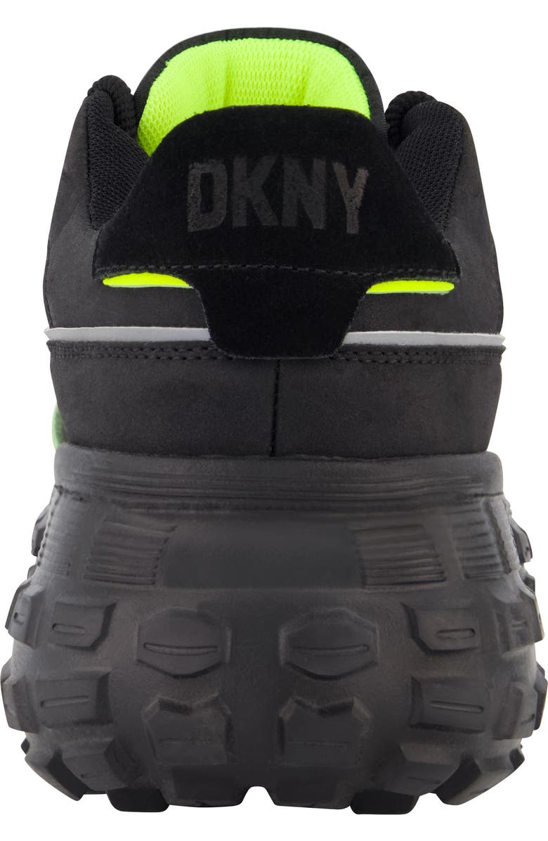 DKNY Mixed Media Low Top Hiking Sneaker, Alternate, color,