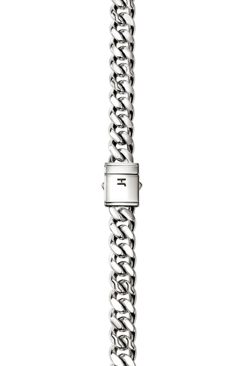 Curb Chain Necklace, 7mm, Alternate, color, STERLING SILVER - 20 INCHES