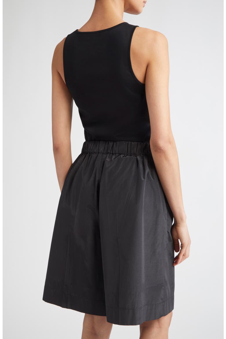 Isha Cotton Tank, Alternate, color, BLACK