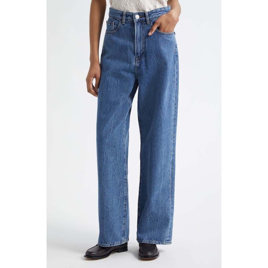 Rohe Baggy Fit Denim In Blue